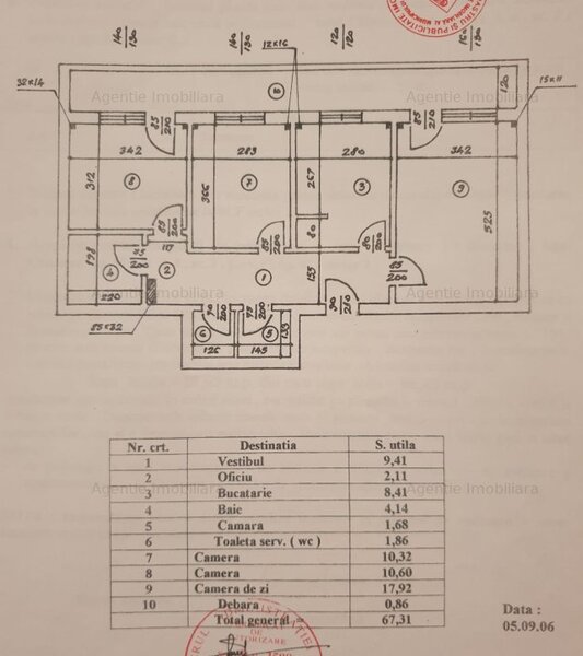 Chisinau nr. 15 3 Camere